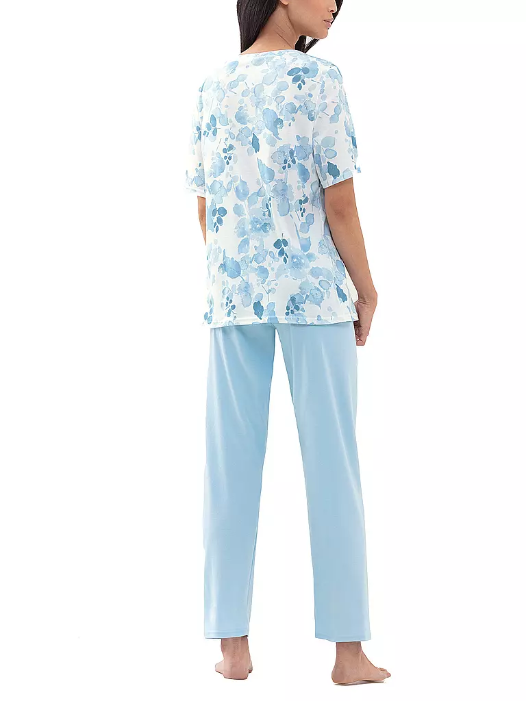 MEY | Pyjama 7/8 Verena | blau