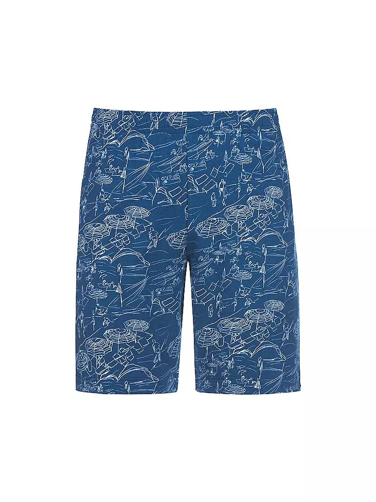 MEY | Pyjama Shorts | blau