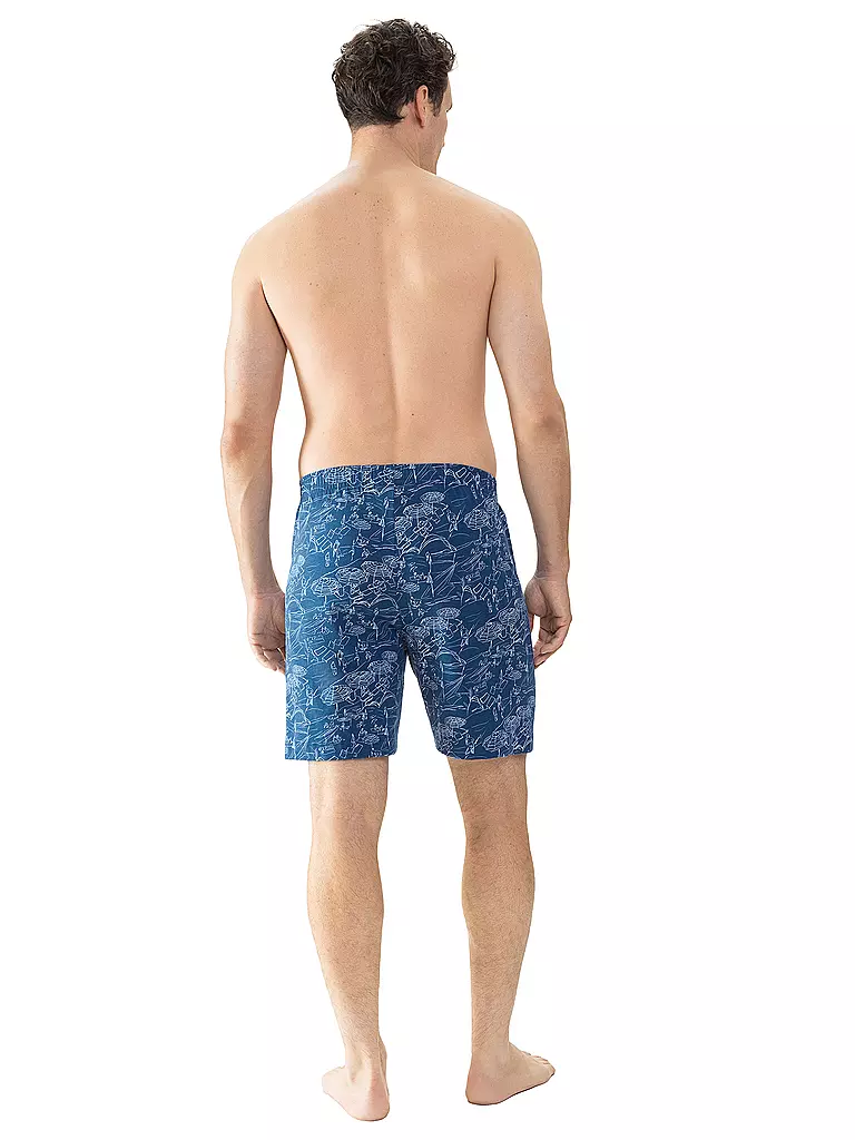 MEY | Pyjama Shorts | blau