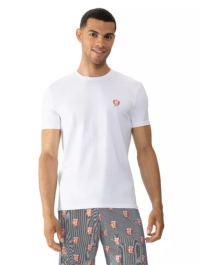 MEY | Pyjama T-Shirt | weiss