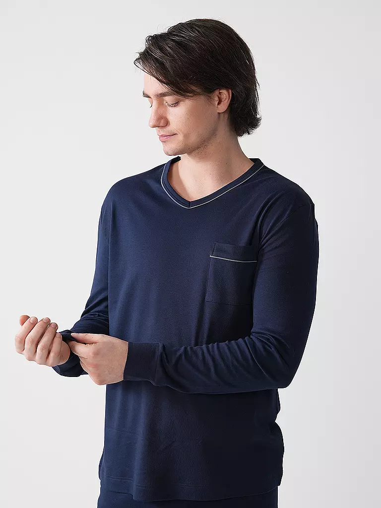 MEY | Pyjama | blau