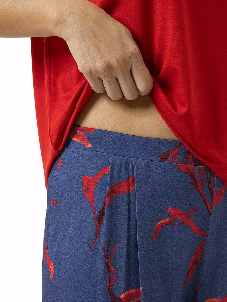 MEY | Pyjamahose 7/8 astral night | blau