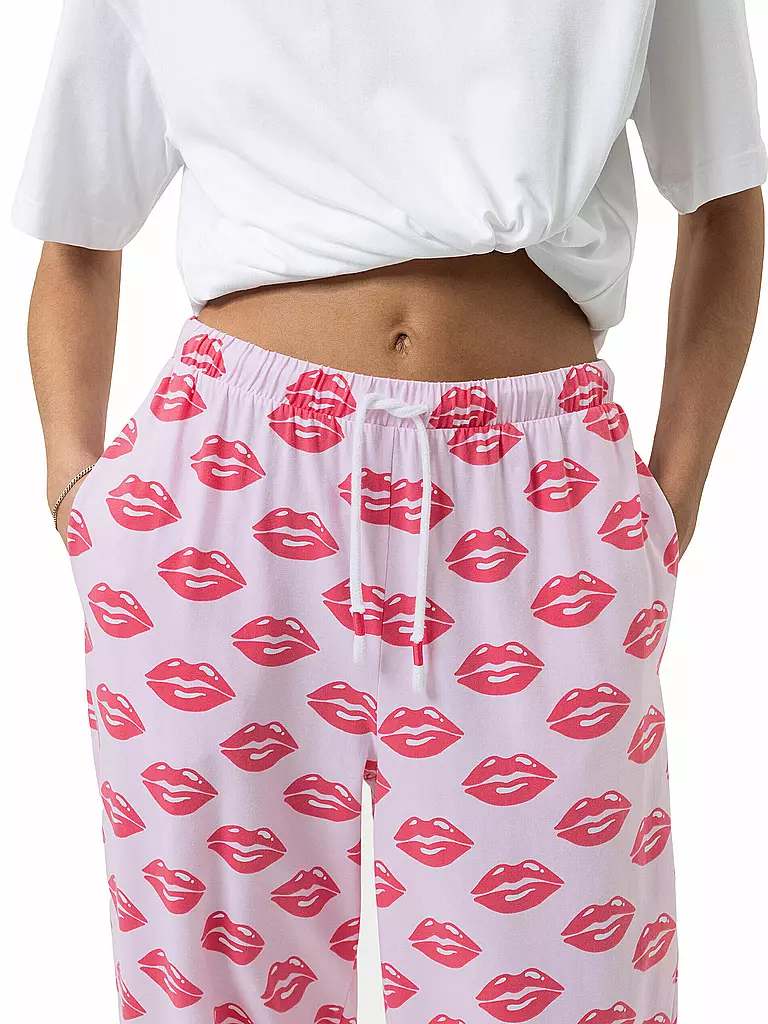 MEY | Pyjamahose 7/8 | rosa