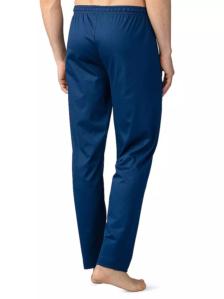 MEY | Pyjamahose MELTON | blau
