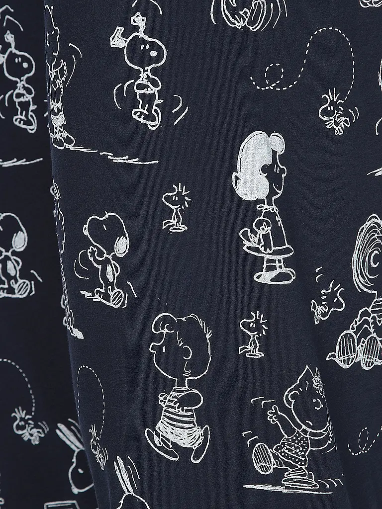 MEY | Pyjamahose mey x Peanuts | Blau