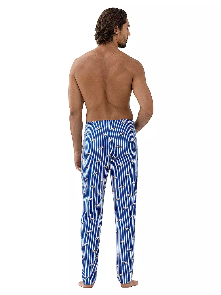 MEY | Pyjamahose | blau