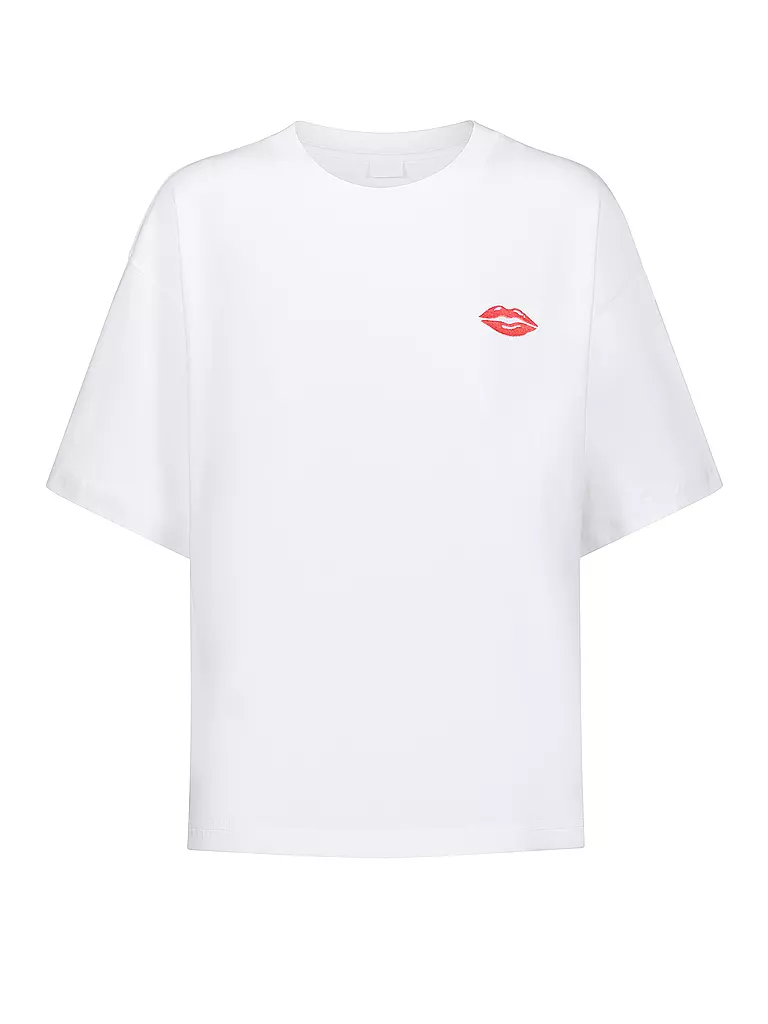MEY | Pyjamashirt SOLID LOVE weiss | weiss