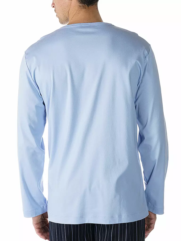 MEY | Pyjamashirt | blau