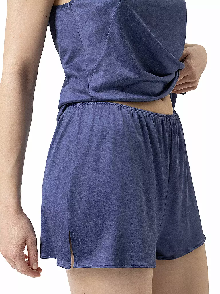 MEY | Pyjamashorts SO ELEGANT astral blue | blau