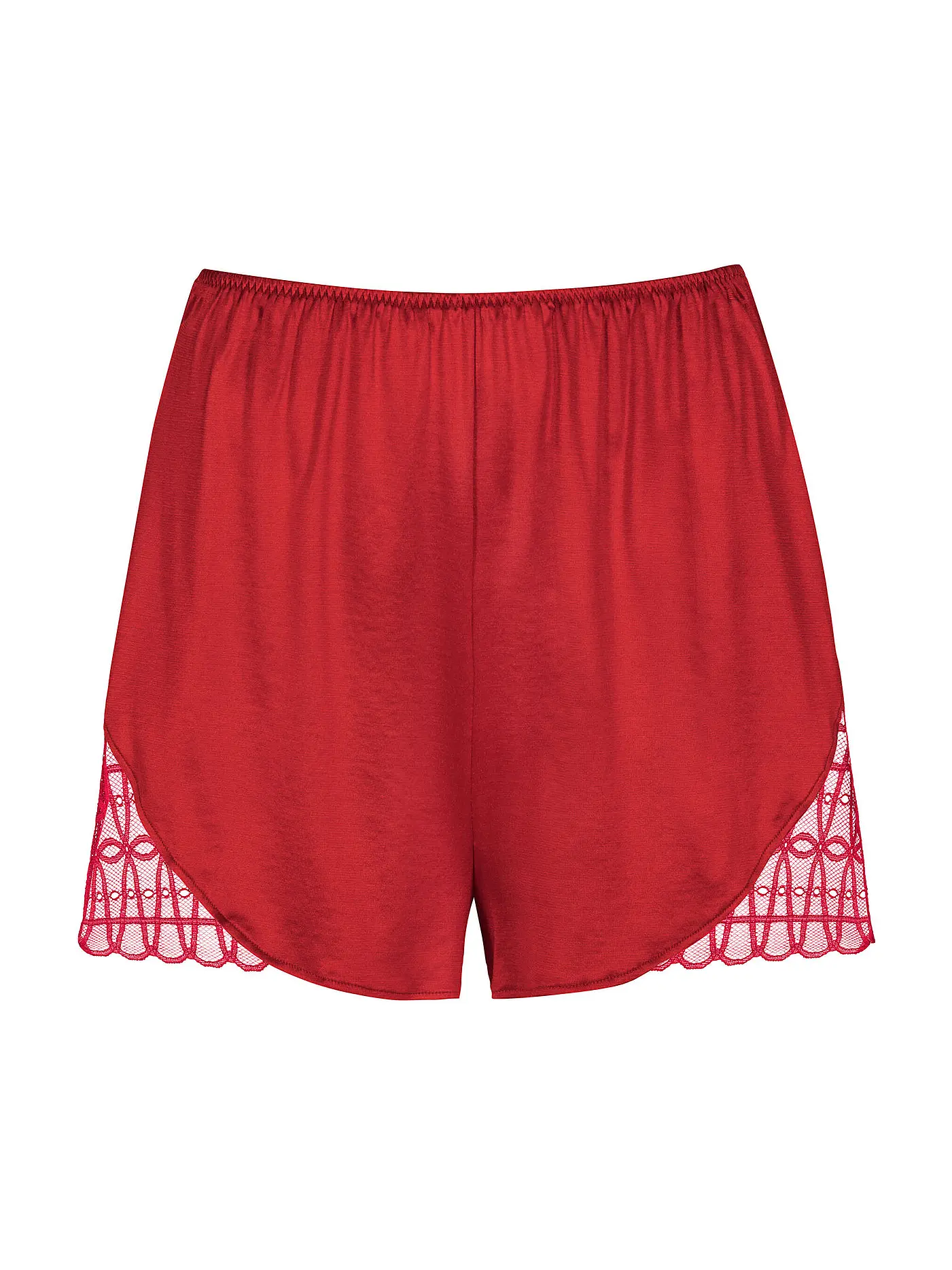 MEY | Pyjamashorts TEMPTATION red carpet | rot