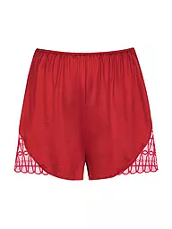 MEY | Pyjamashorts TEMPTATION red carpet | rot