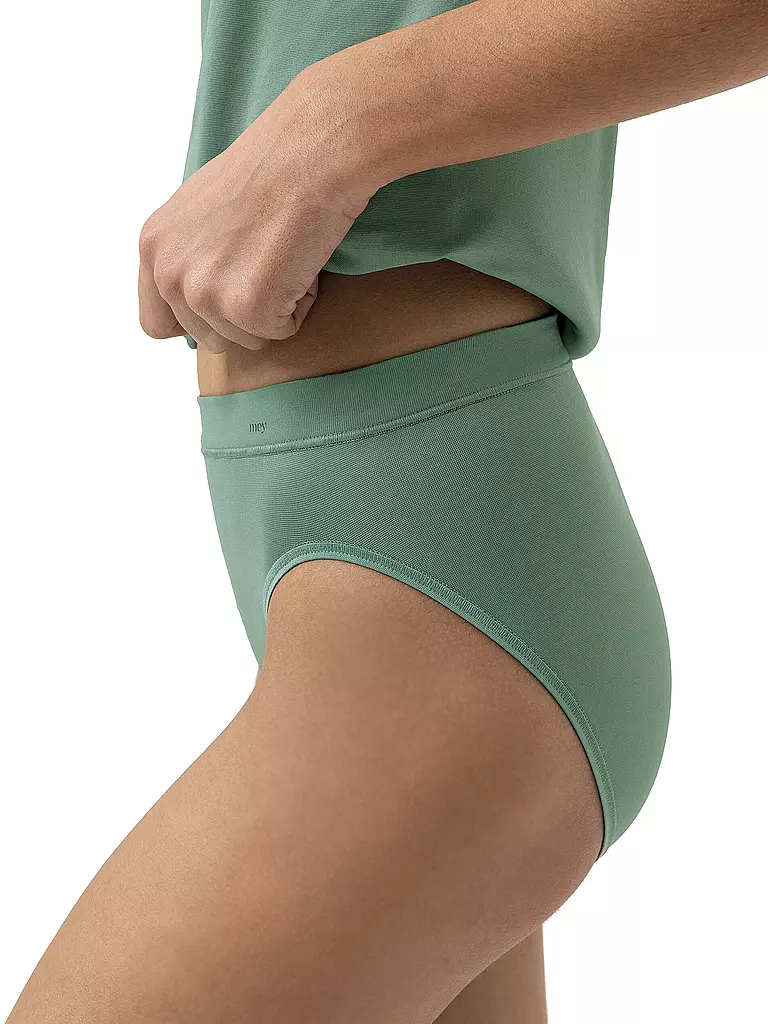 MEY | Rio Slip EMOTION peat moss | grün