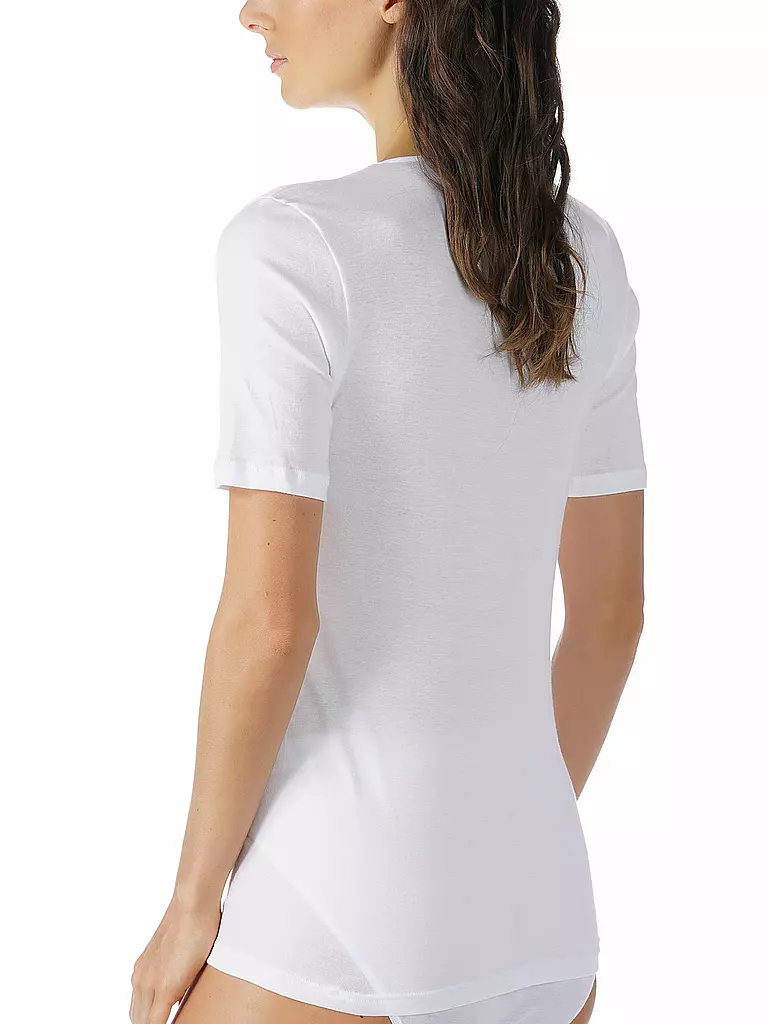 MEY | Shirt NOBLESSE weiss | weiss