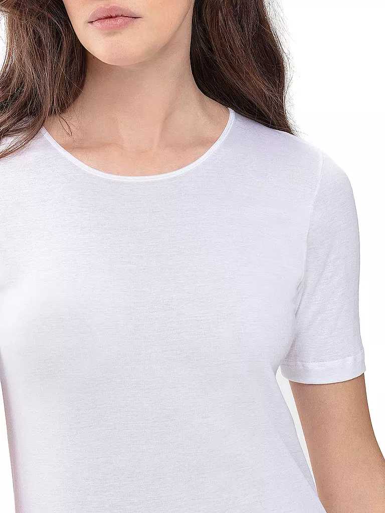 MEY | Shirt NOBLESSE weiss | weiss