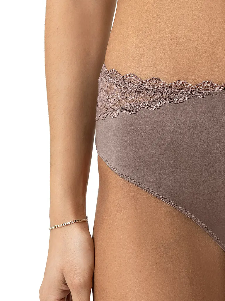 MEY | Slip AMOROUS milk n coffee | hellbraun