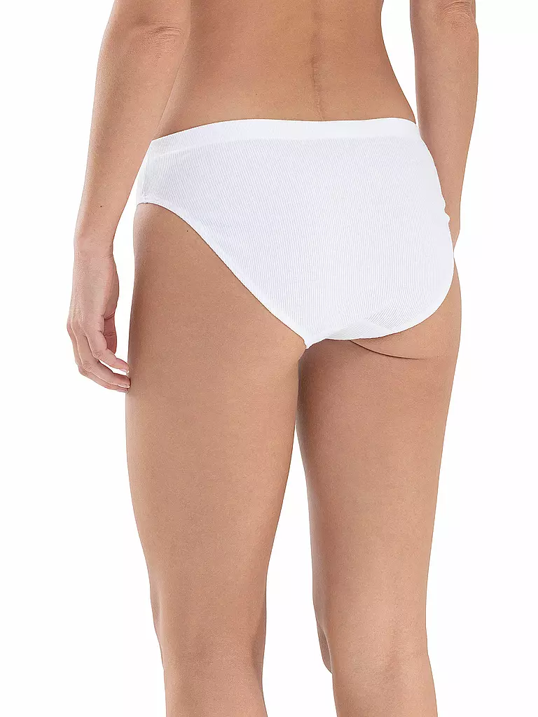 MEY | Slip ORGANIC COTTON weiss | schwarz