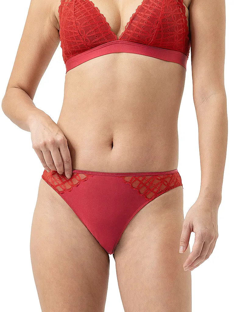MEY | Slip POETRY TEMPTATION gala red | rot