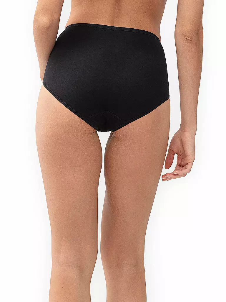 MEY | Slip SUPERFINE ORGANIC schwarz | beige
