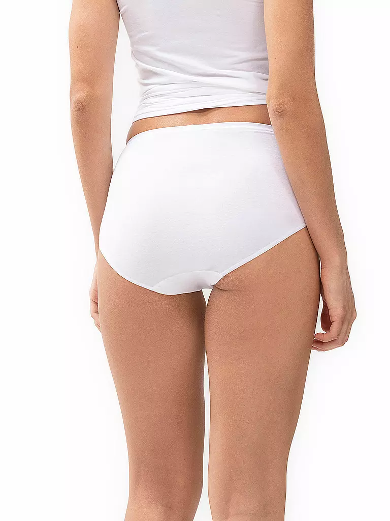 MEY | Slip SUPERFINE ORGANIC weiss | schwarz