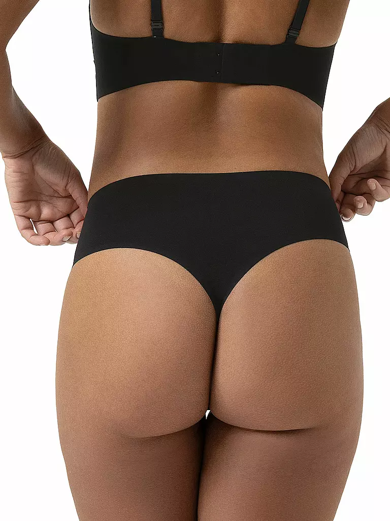 MEY | String  SIMPLY INVISIBLE schwarz | beige