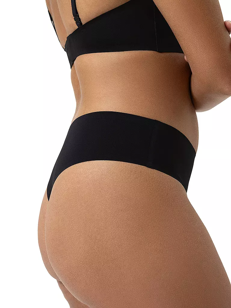 MEY | String  SIMPLY INVISIBLE schwarz | beige