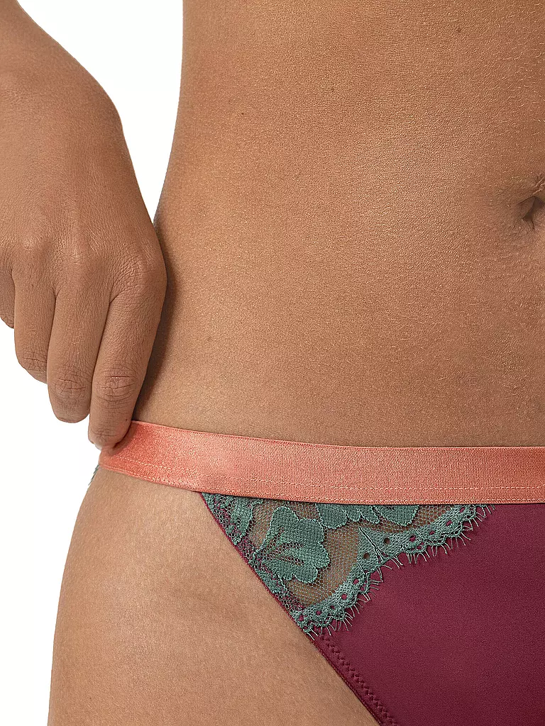 MEY | String POETRY VOGUE beau bordeaux | dunkelrot