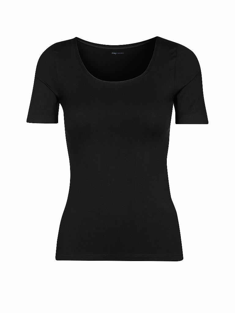 MEY | T-Shirt "Organic Cotton" (Schwarz) | schwarz