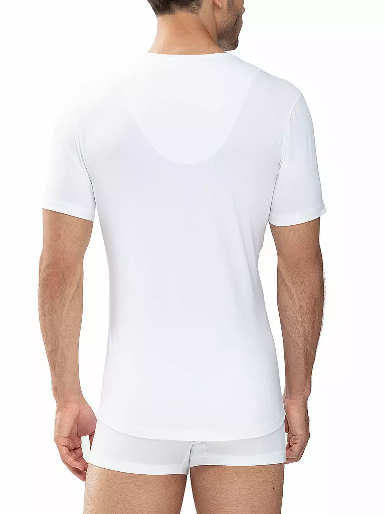 MEY | T-Shirt - Unterhemd DRY COTTON weiss | beige