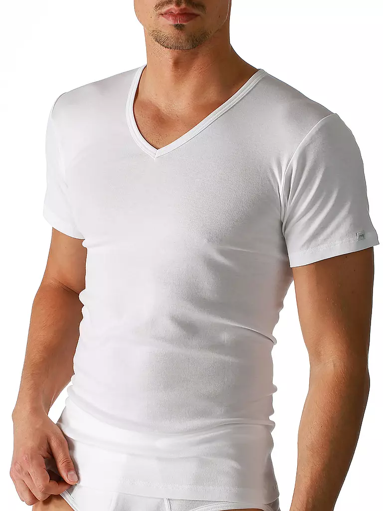 MEY | T-Shirt NOBLESSE | weiss