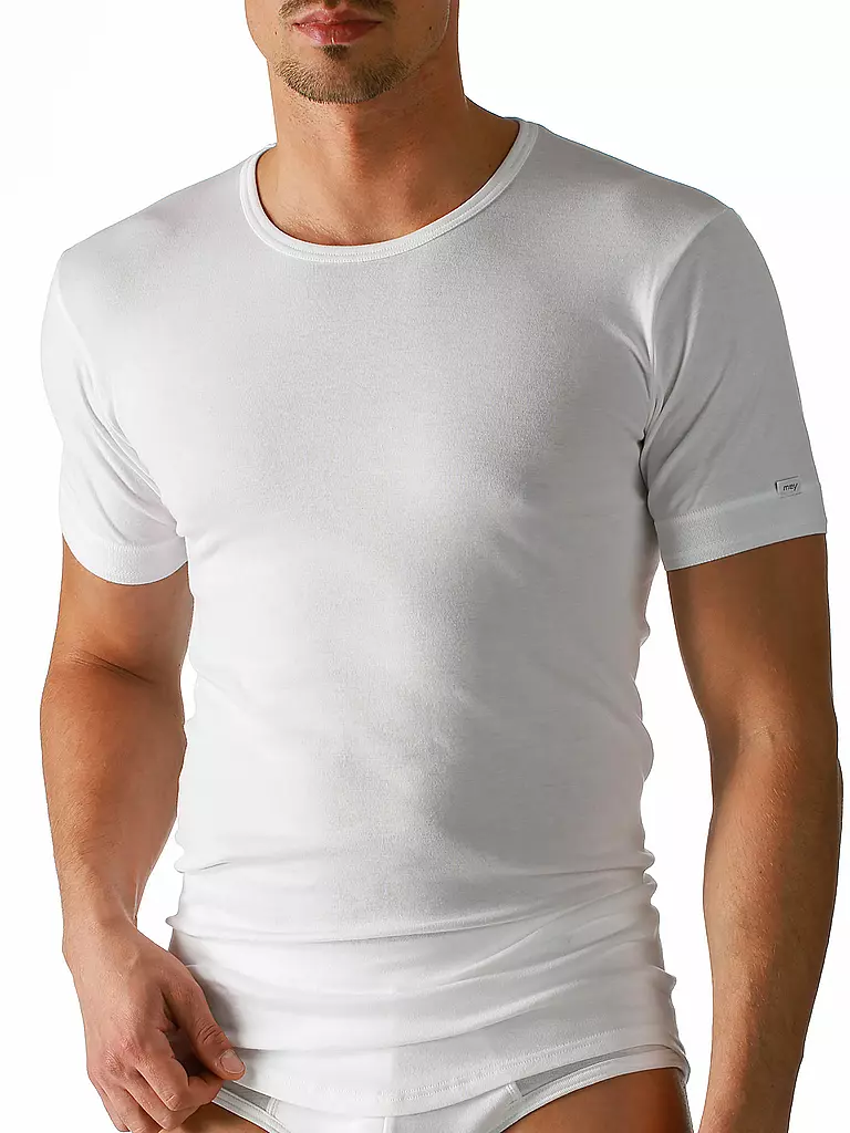 MEY | T-Shirt NOBLESSE | weiss