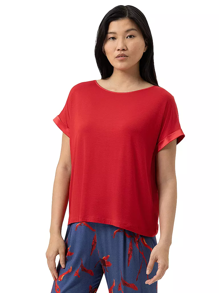 MEY | T-Shirt PURE CHIC | rot