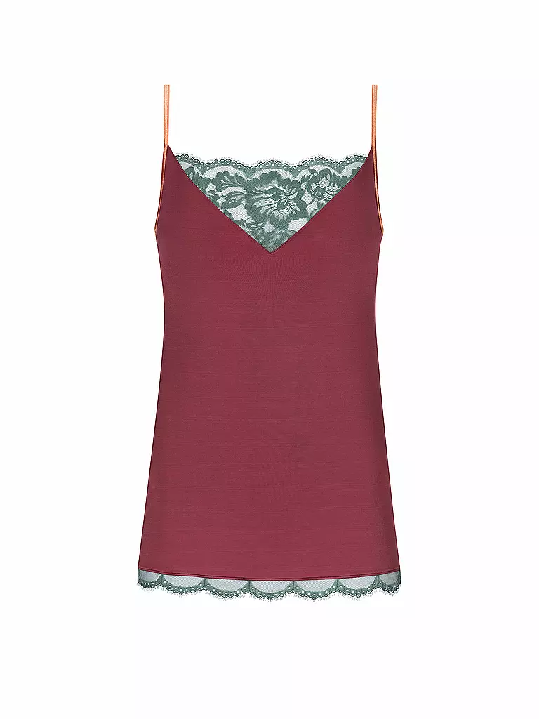 MEY | Top - Unterhemd CAMISOLE POETRY VOGUE beau bordeaux | dunkelrot