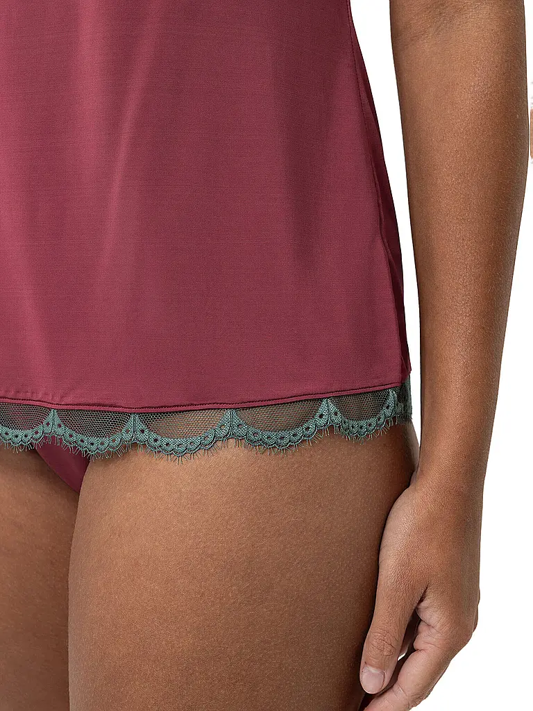 MEY | Top - Unterhemd CAMISOLE POETRY VOGUE beau bordeaux | 