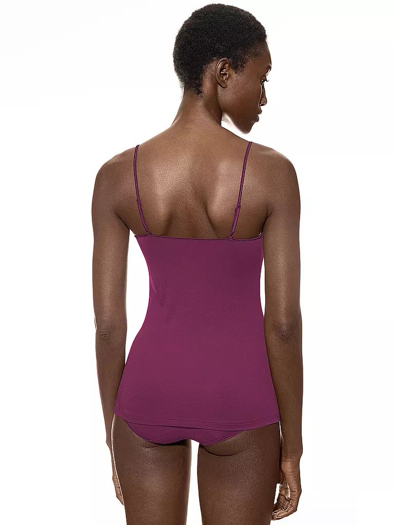 MEY | Top - Unterhemd EMOTION barbados cherry | beige