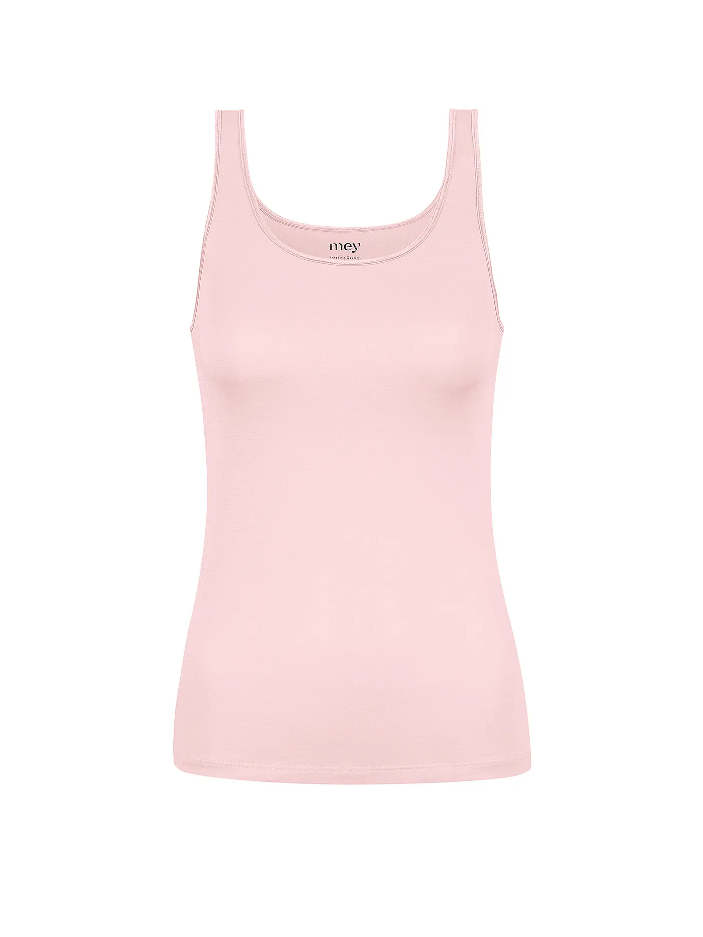 MEY | Top - Unterhemd EMOTION weiß | rosa