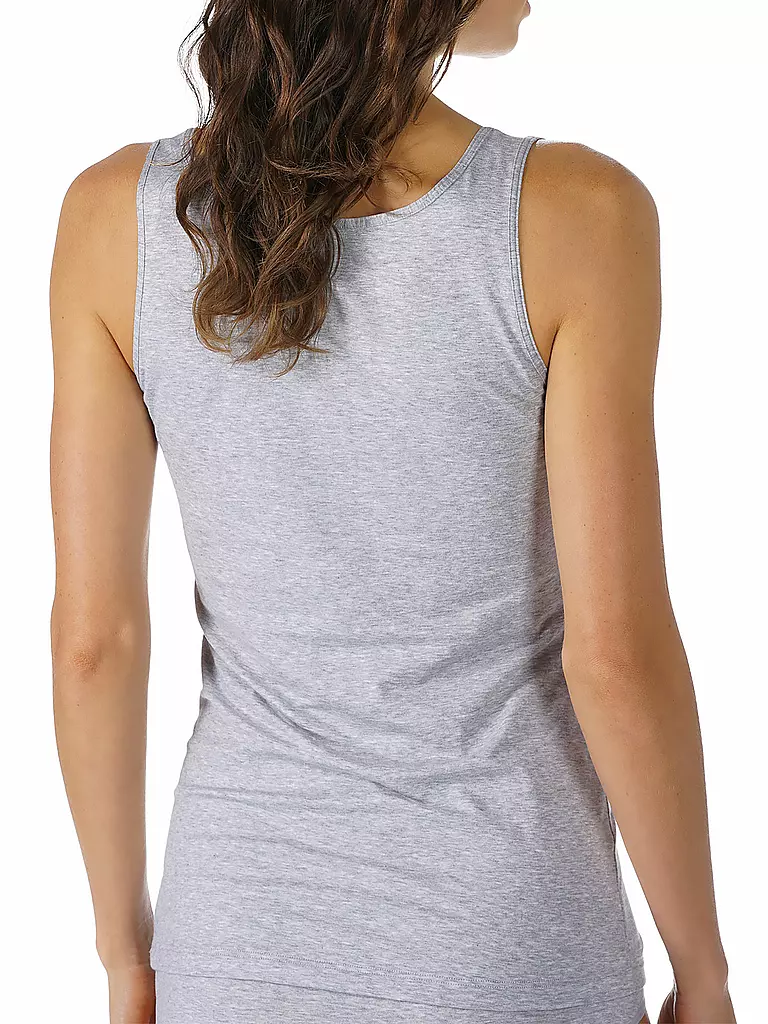 MEY | Top - Unterhemd PURE light grey melange | grau