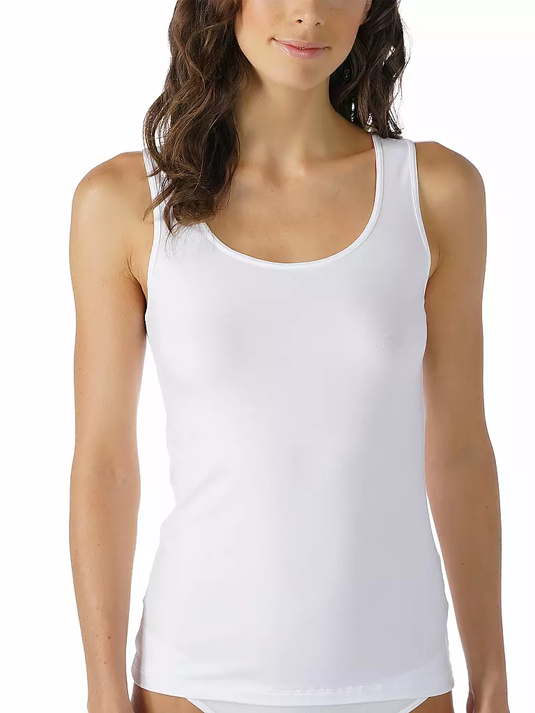 MEY | Top - Unterhemd PURE weiss | weiss