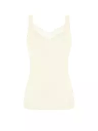 MEY | Top EMOTION ELEGANCE schwarz | creme