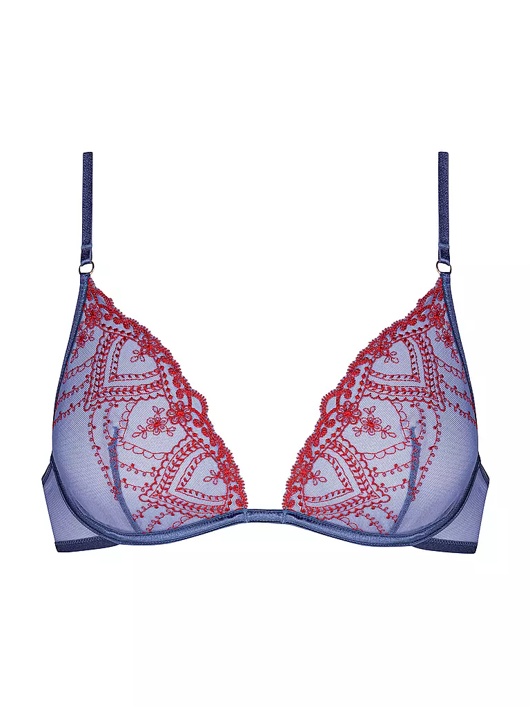 MEY | Triangel BH MYSTERIOUS astral night | blau