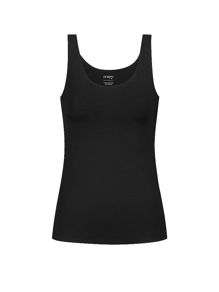 MEY | Unterhemd SIMPLY INVISIBLE schwarz | schwarz