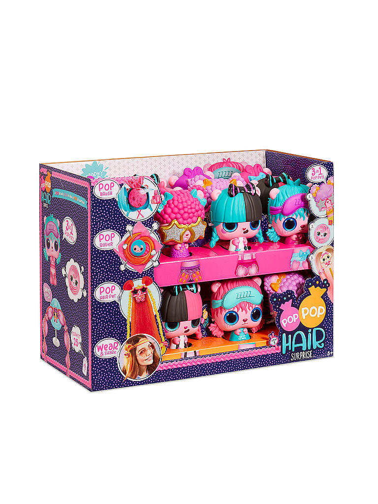 MGA | Pop Pop Hair Surprise 3-in-1 Pops | keine Farbe