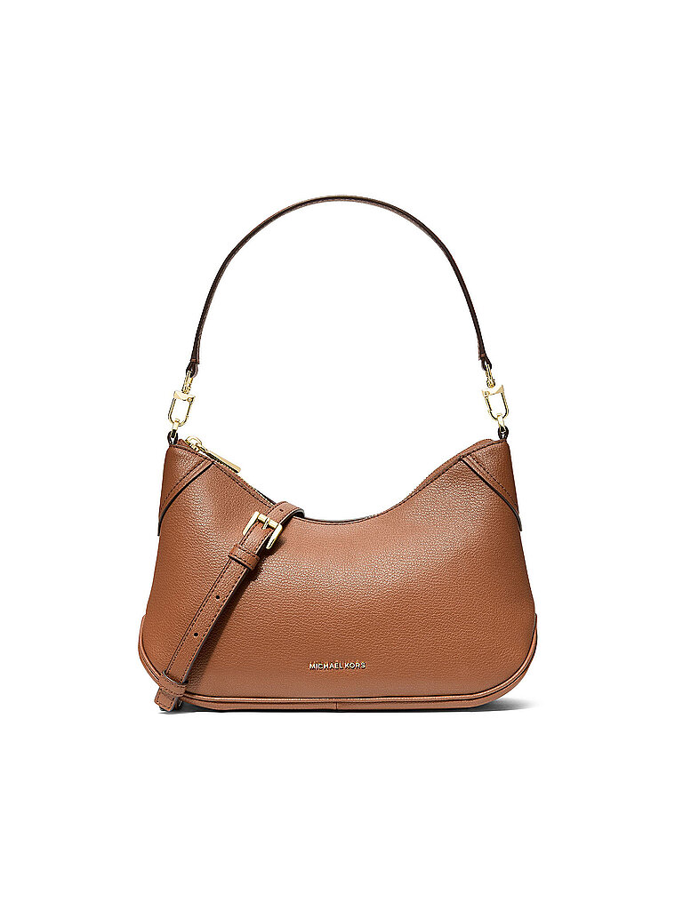 MICHAEL KORS Ledertasche - Umhängetasche JET SET hellbraun