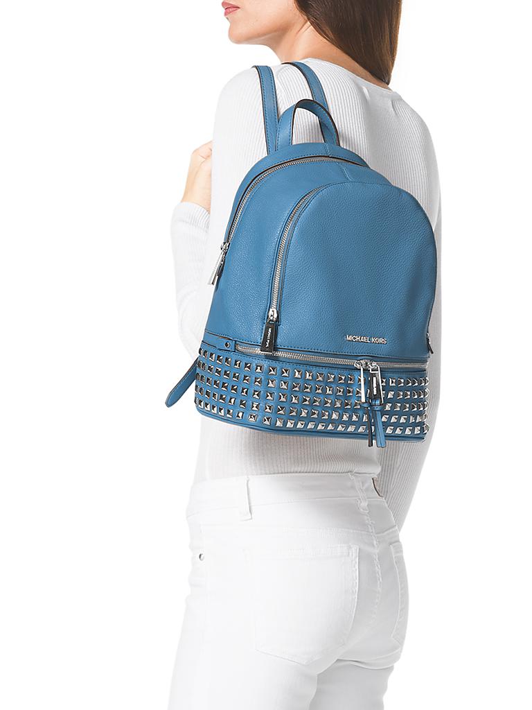 MICHAEL KORS | Leder-Rucksack "Stud Venus" | 