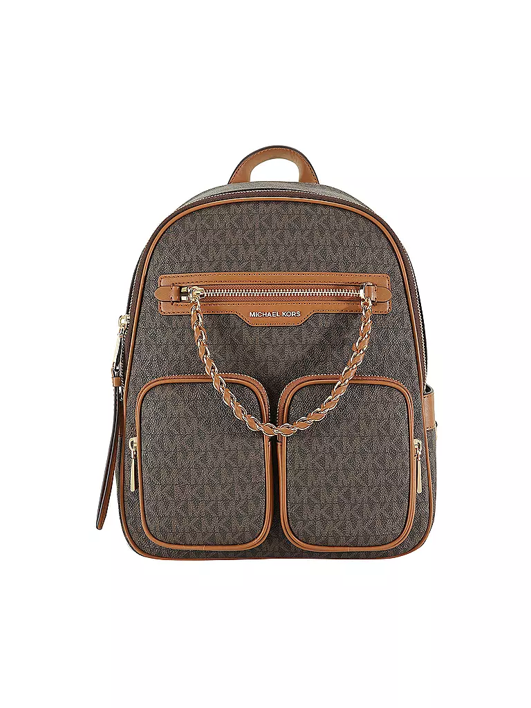 MICHAEL KORS | Lederrucksack  ELLIOT Medium  | braun