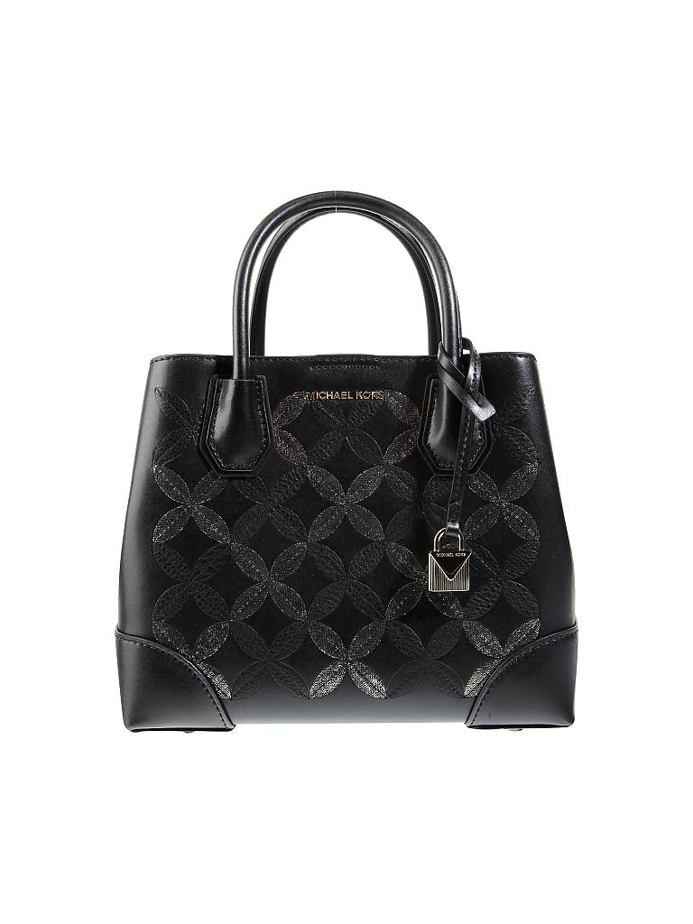MICHAEL KORS | Ledertasche  - Handtasche "Mercer Gallery" | schwarz