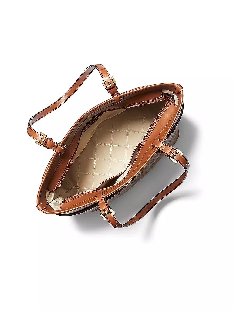 MICHAEL KORS | Ledertasche  - Shopper WINSTON Medium | braun