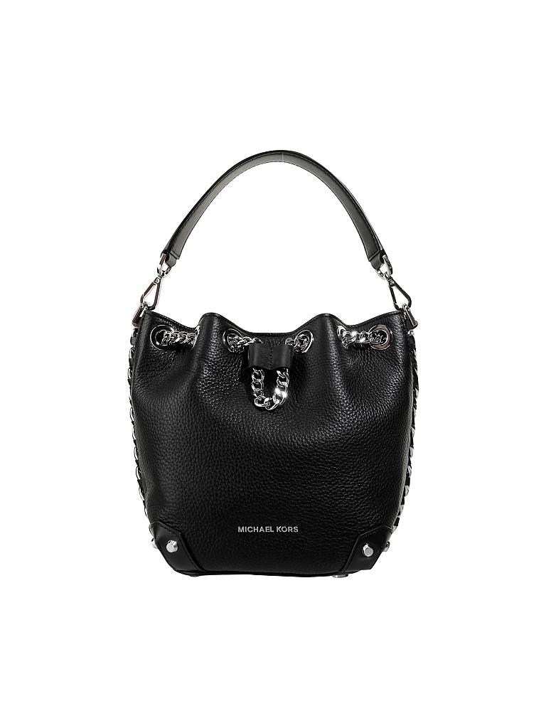 MICHAEL KORS | Ledertasche - Bucket "Alanis" SM | schwarz