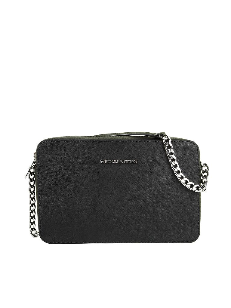 michael kors jet set travel crossbody black