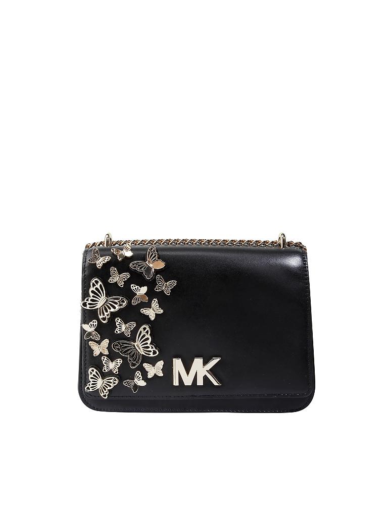 MICHAEL KORS | Ledertasche - Henkeltasche "Mott" | schwarz