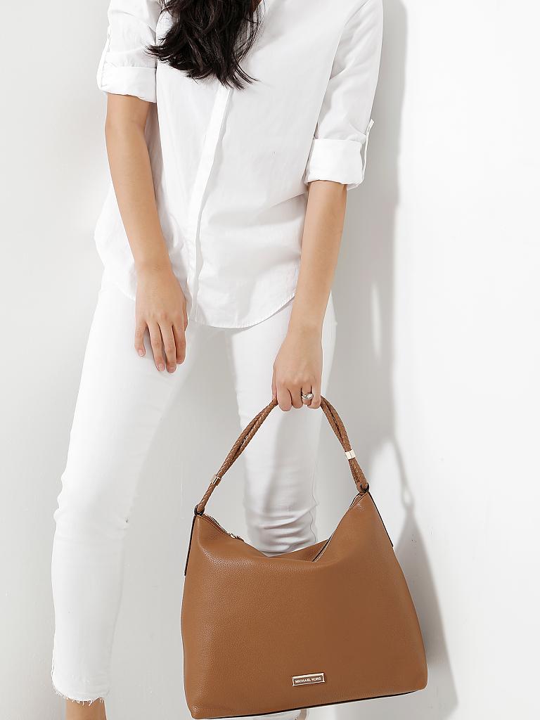 MICHAEL KORS | Ledertasche - Hobo "Lexington" | Camel